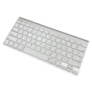 Apple Wireless Keyboard A1314 Bluetooth Silver/White – Tested Working
